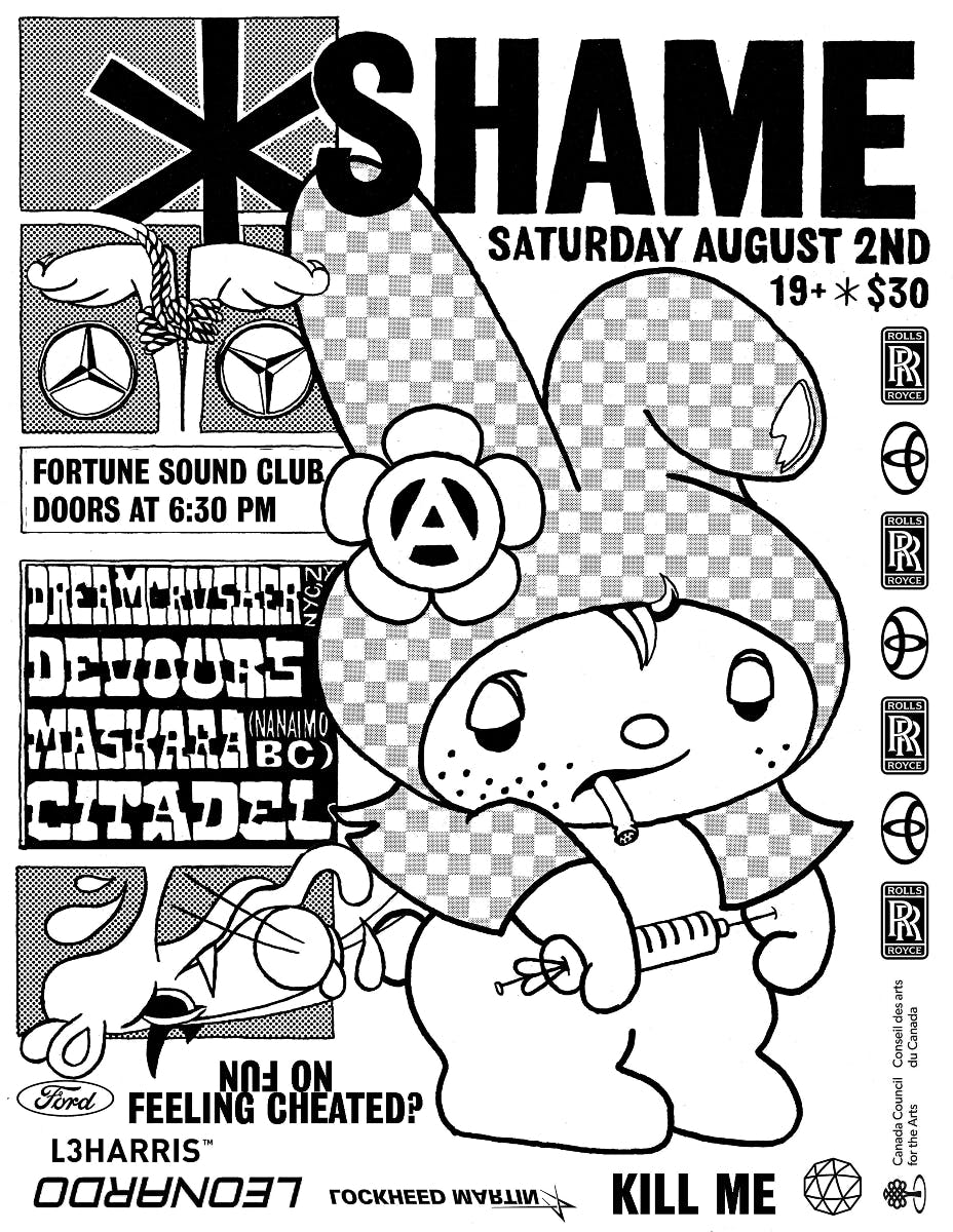 Dreamcrusher / Devours / Maskara / Citade - Vancouver Shame Fest II: Day II
