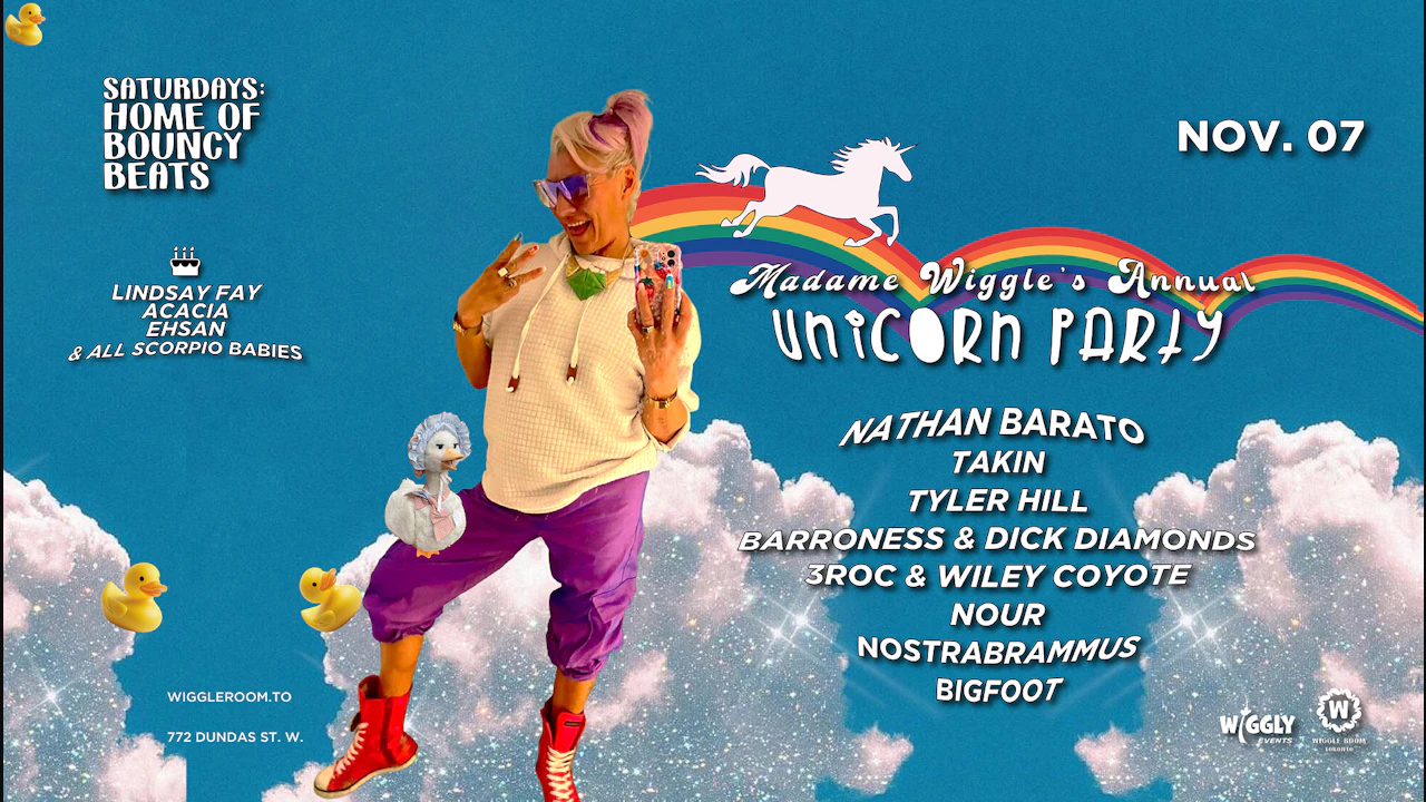 Madam Wiggle's Annual Unicorn Party