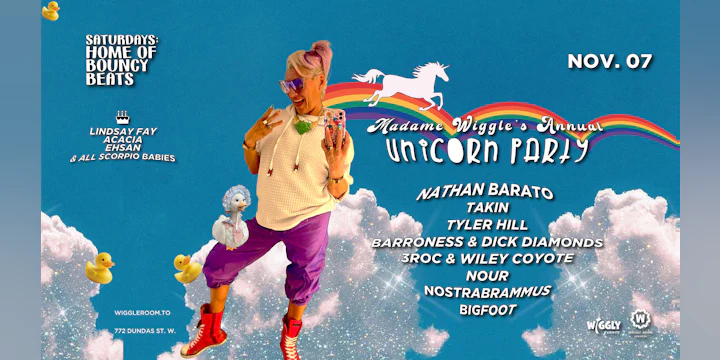 Madam Wiggle's Annual Unicorn Party