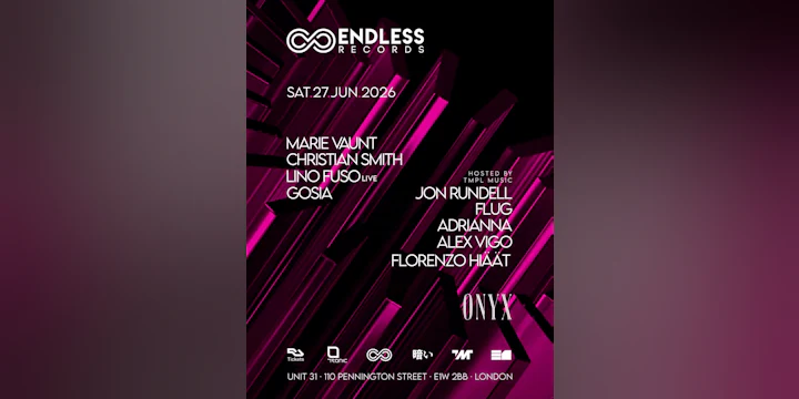 Endless London: Marie Vaunt, Christian Smith, Lino Fuso, Adríanna, Jon Rundel, Flug,