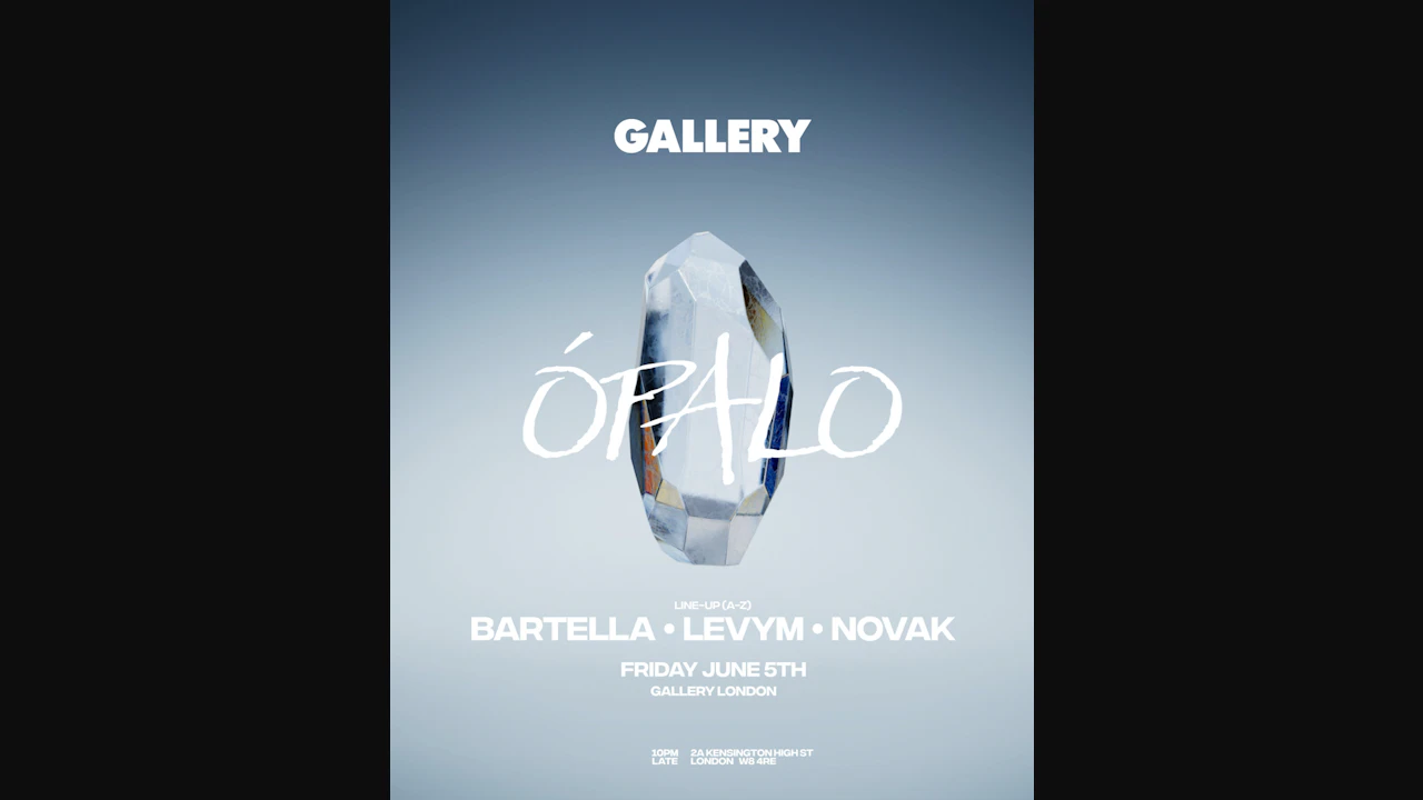 Gallery x Ópalo presents: Novak