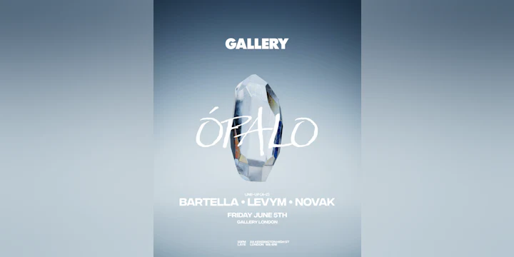 Gallery x Ópalo presents: Novak