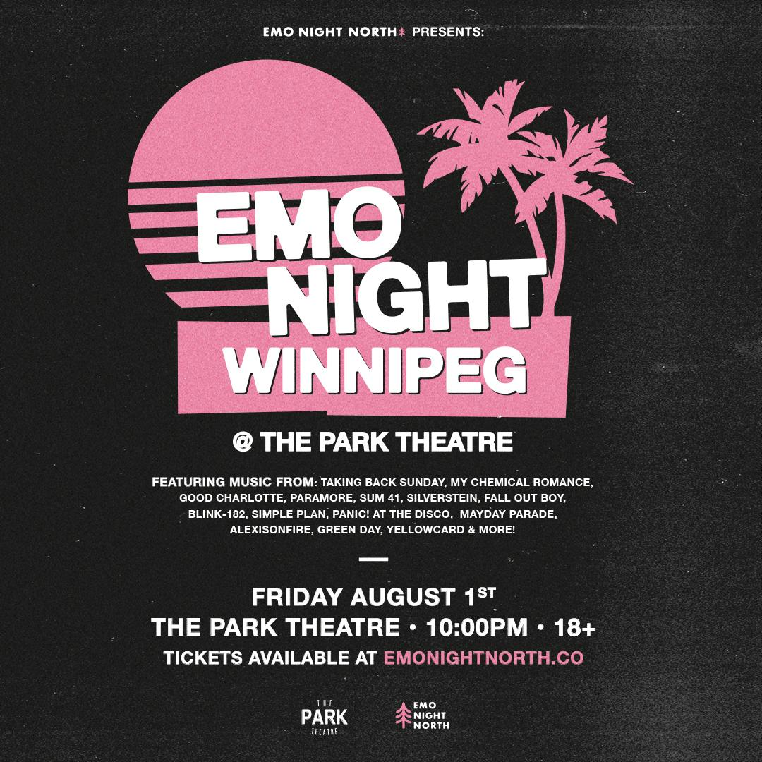 Emo Night Winnipeg at Park Theatre
