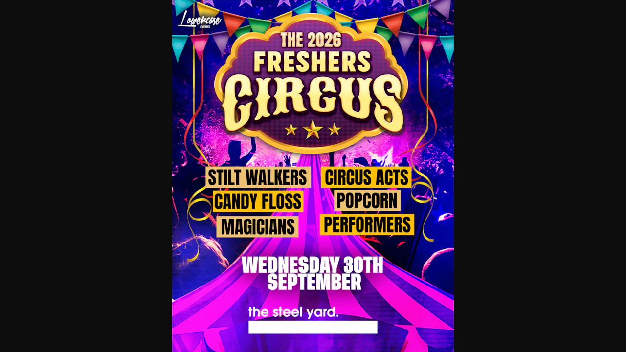 The 2026 London Freshers Circus
