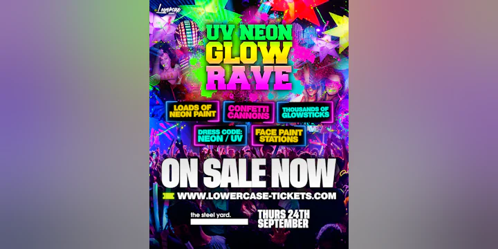 The Freshers Uv Neon Glow Rave London