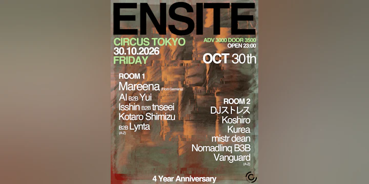 ENSITE 4 Year Anniversary with Mareena (Tresor, Unrush, Fides)