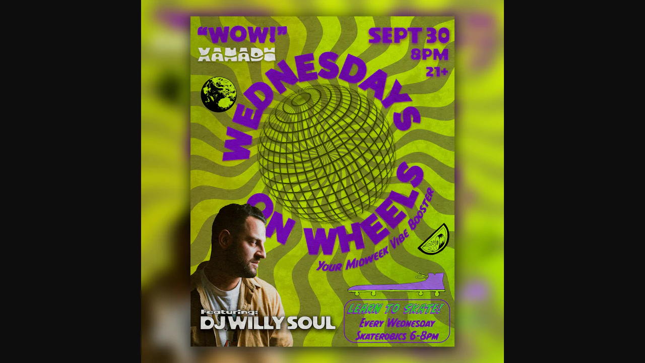 Wednesday on Wheels ft. Willy Soul (skate)