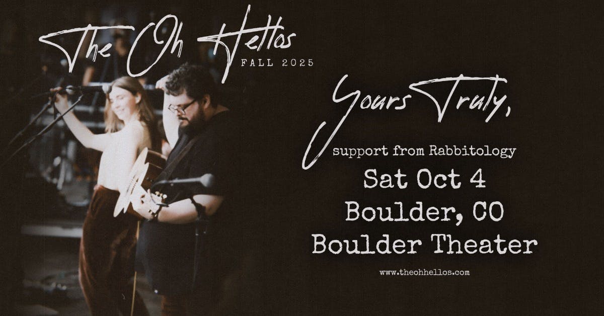 The Oh Hellos with Rabbitology