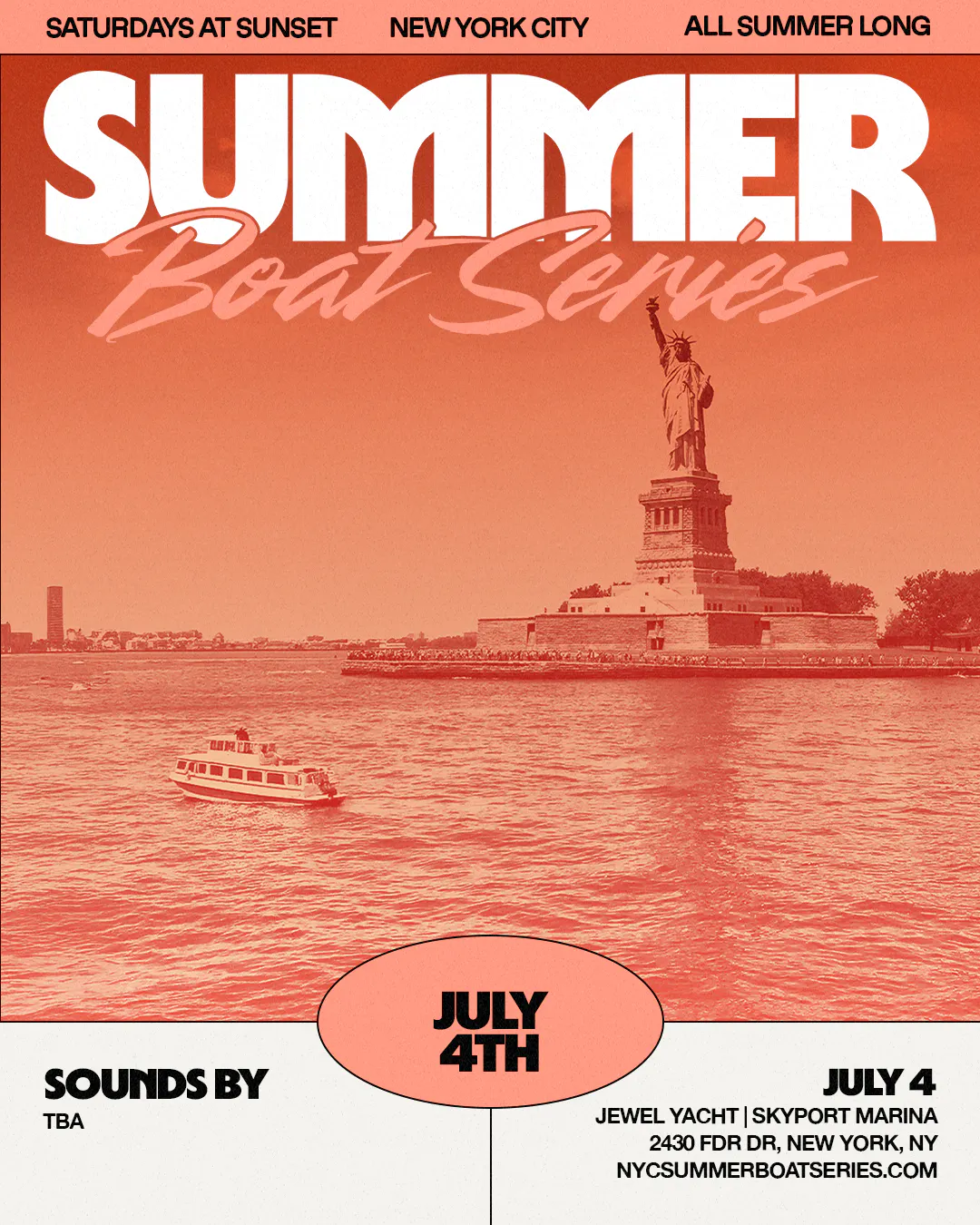 NYC Summer Boat Series