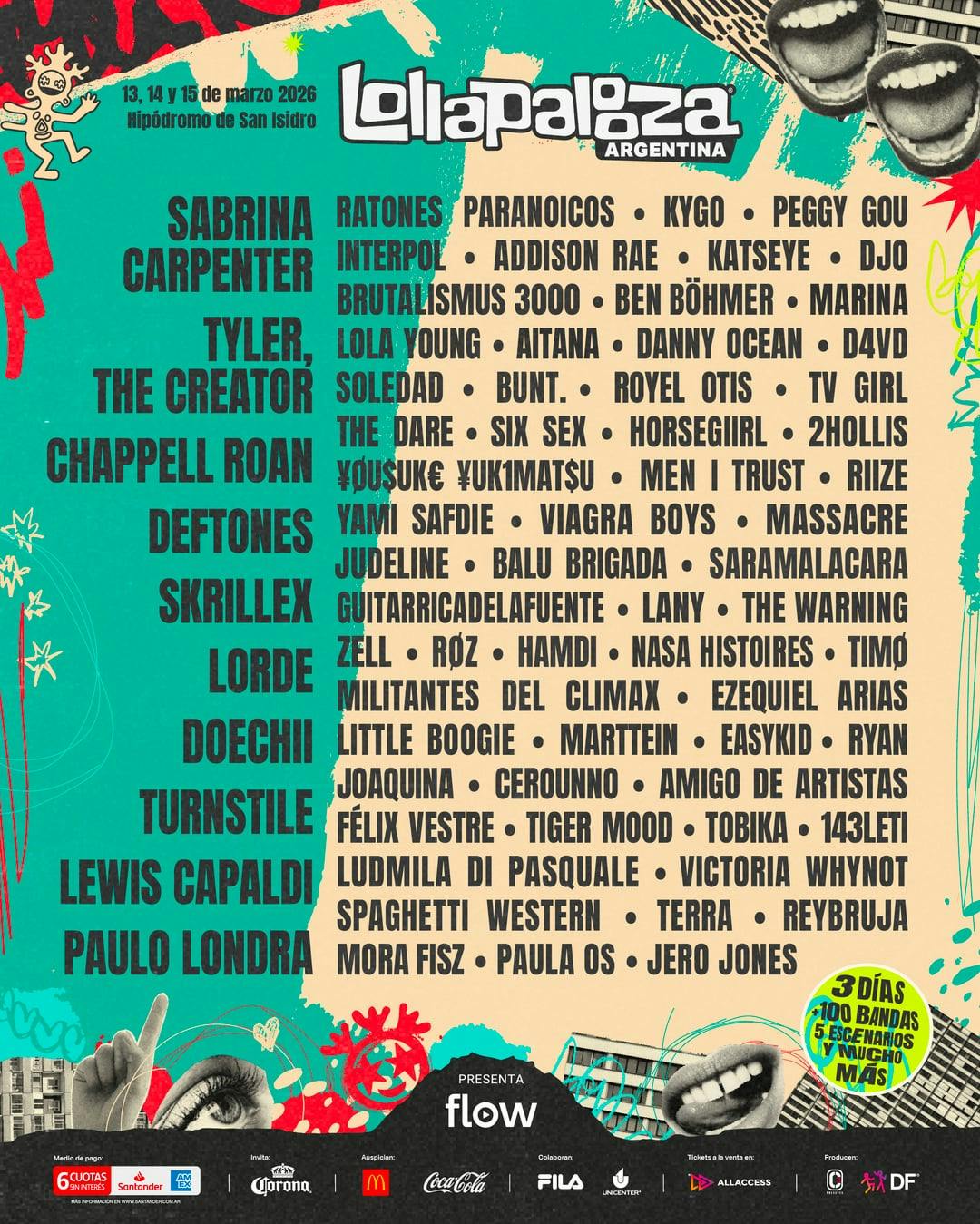 Lollapalooza Argentina 2025 - Day 1