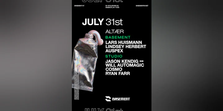 Altær: Lars Huismann / Lindsey Herbert / Auspex /Jason Kendig /Will Automagic /Cosmo /Ryan Farr