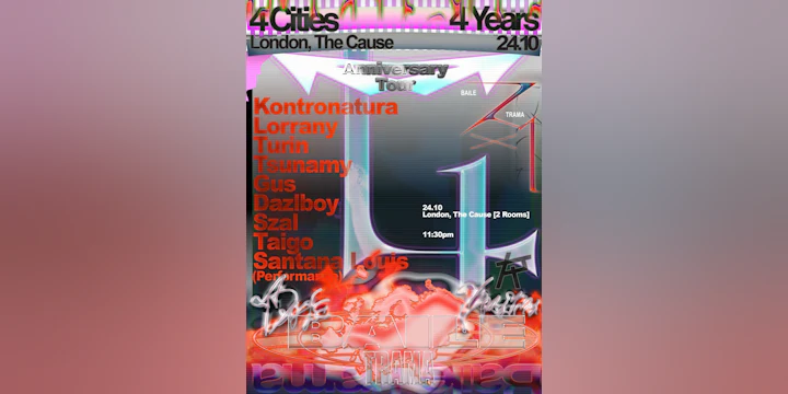 Baile Trama 4th Anniversary