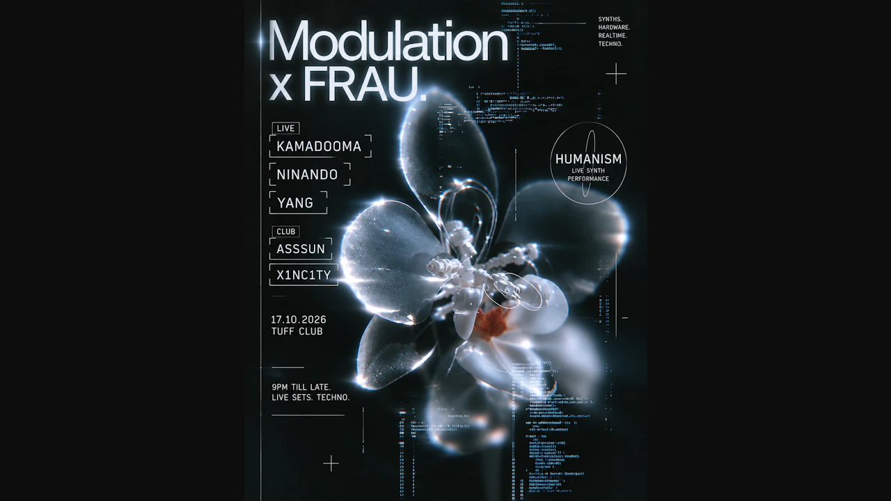 Modulation x FRAU. Live Synth Performance