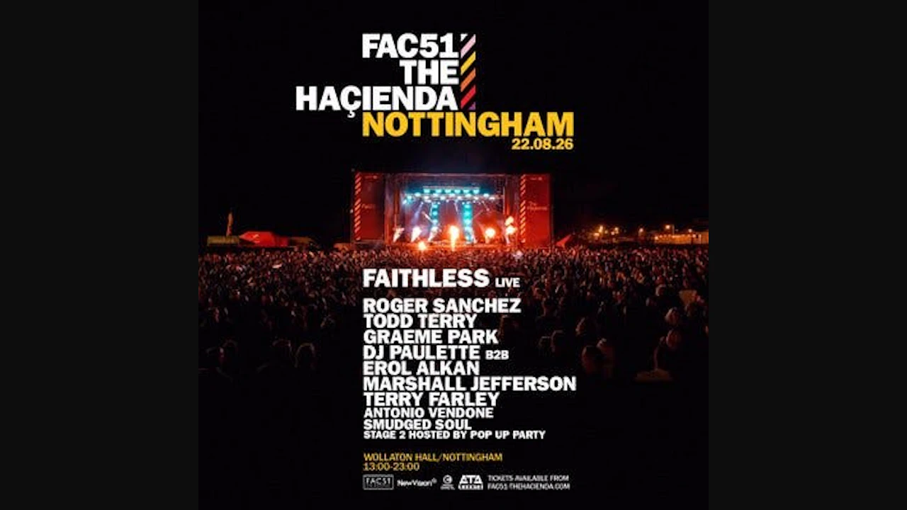 FAC51 The Haçienda at Wollaton Hall - Nottingham