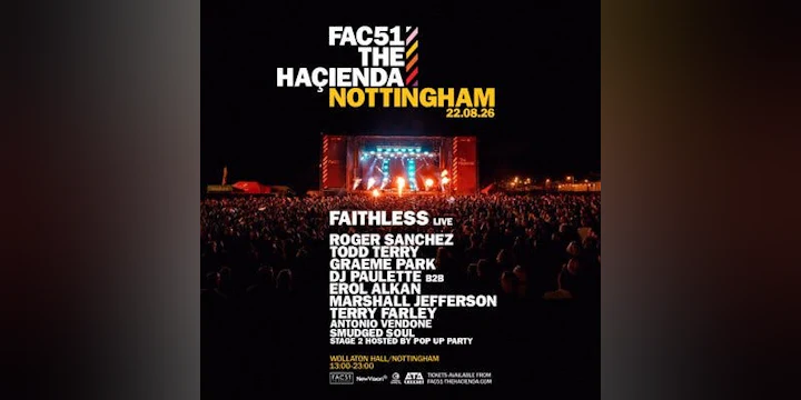 FAC51 The Haçienda at Wollaton Hall - Nottingham