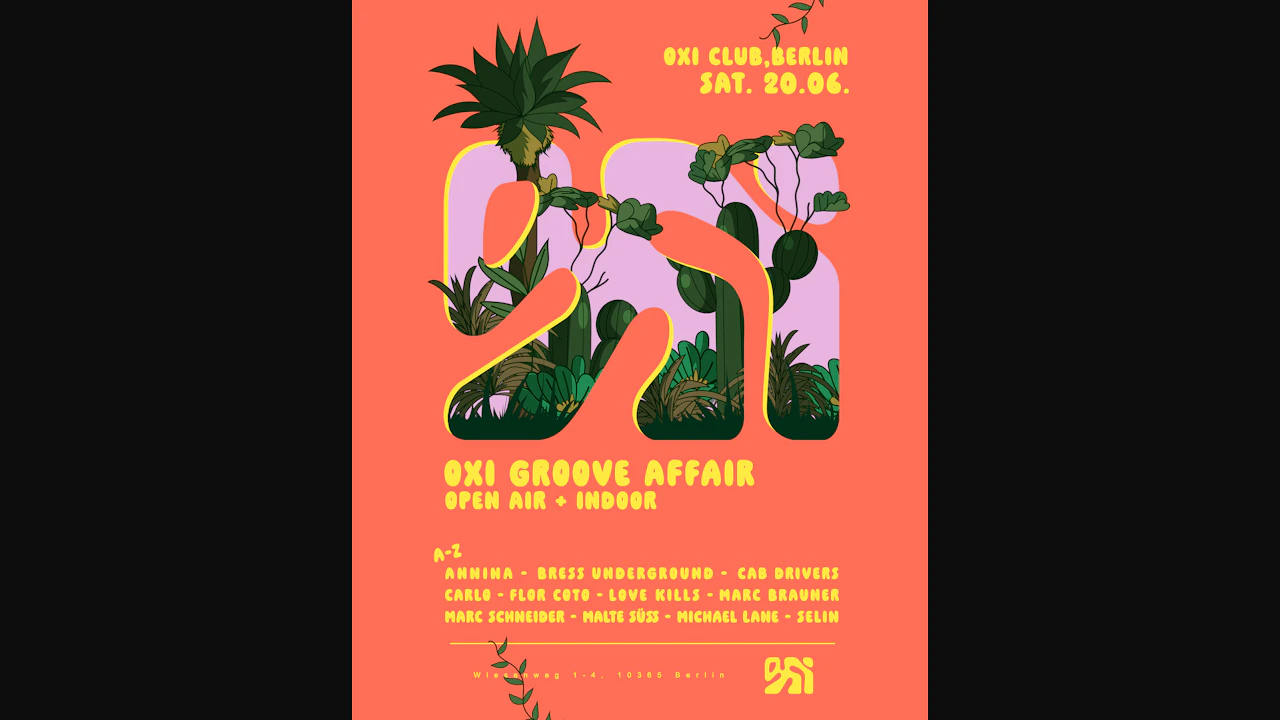 OXI GROOVE AFFAIR (Open Air + Indoor on 3 Floors)