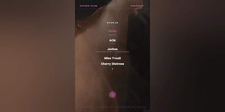 ACN with Jorkes (Live At Robert Johnson / Permanent Vacation) // Miss Trouli // Cherry Distress