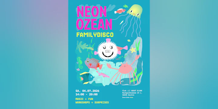 STAUB XS_Familydisco_Neon Ozean