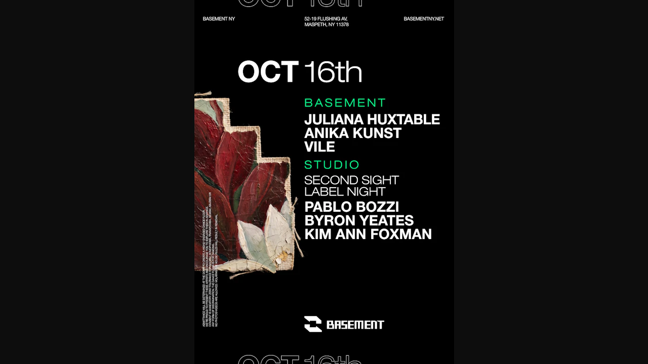 Juliana Huxtable / Anika Kunst / VILE / Pablo Bozzi / Byron Yeates / Kim Ann Foxman