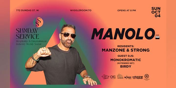 Sunday SerVice: Manolo - Manzone & Strong - Monokromatic - Birdy