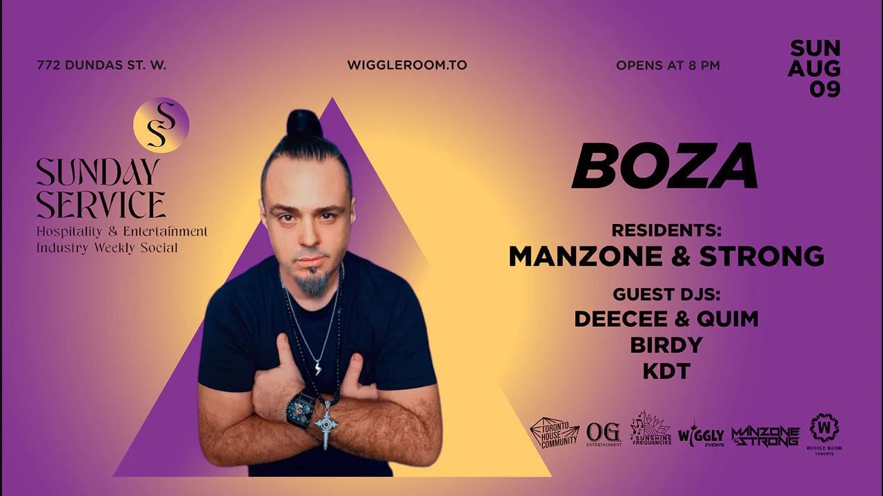 Sunday SerVice: Boza - DeeCee & Quim - Manzone & Strong