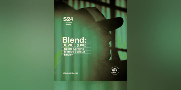 Blend · Dewel (live) + Nacho Larache + Marco Boricua + Dudier