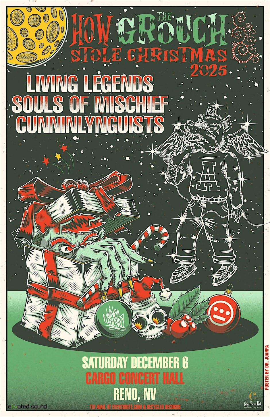 Living Legends w/Souls of Mischief, Cunninlynguists, Glass Tung