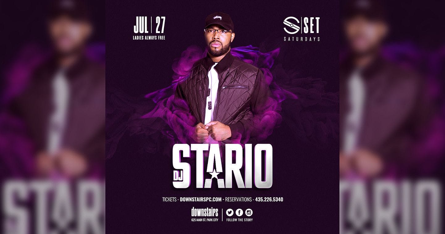 Set Saturdays with DJ Stario