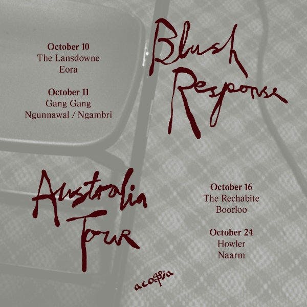 Acopia | Blush Response Album Tour