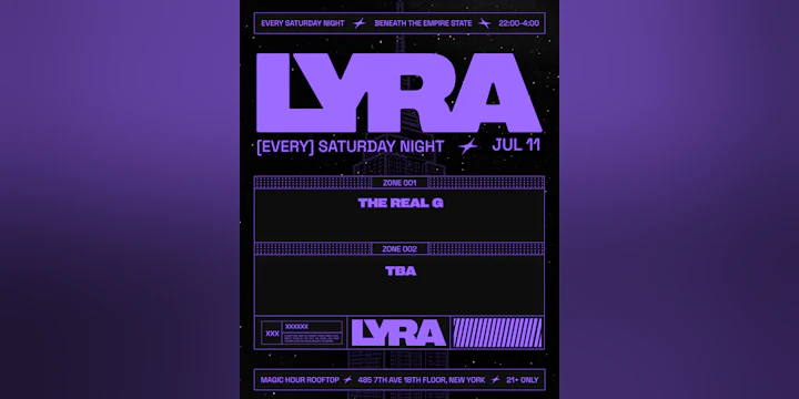 Lyra Rooftop Party 07.11.26