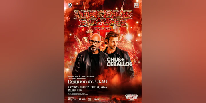 Muscle Beach Tokyo Returns〈gay Nite〉- House -
