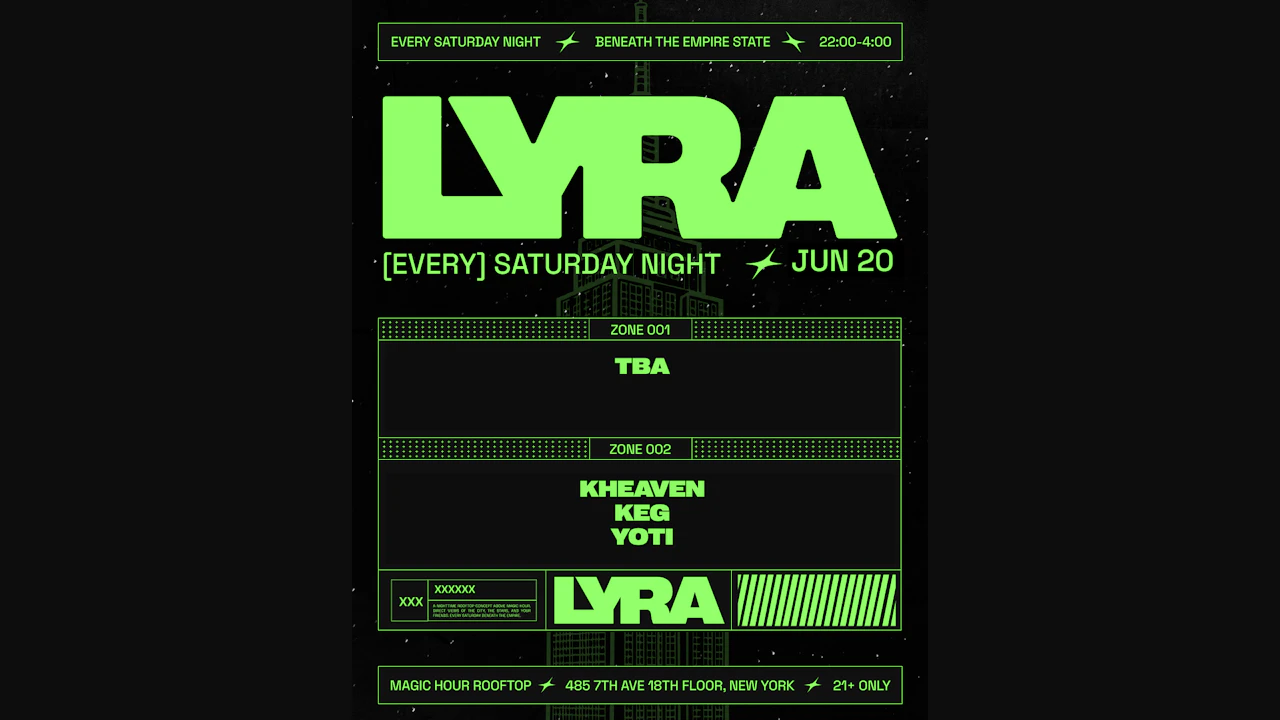 Lyra Rooftop Party 06.20.26
