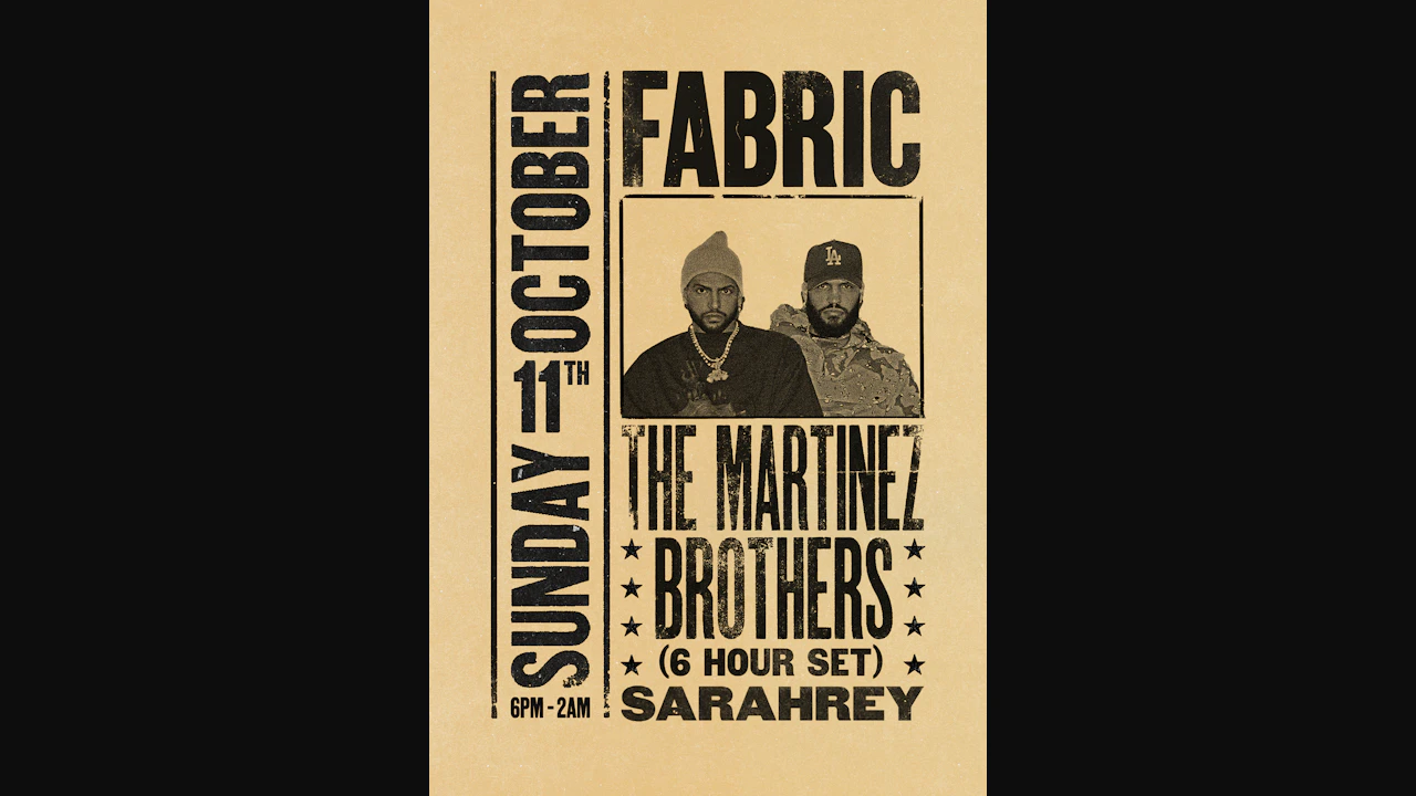 The Martinez Brothers (6 Hour Set), Sarahrey