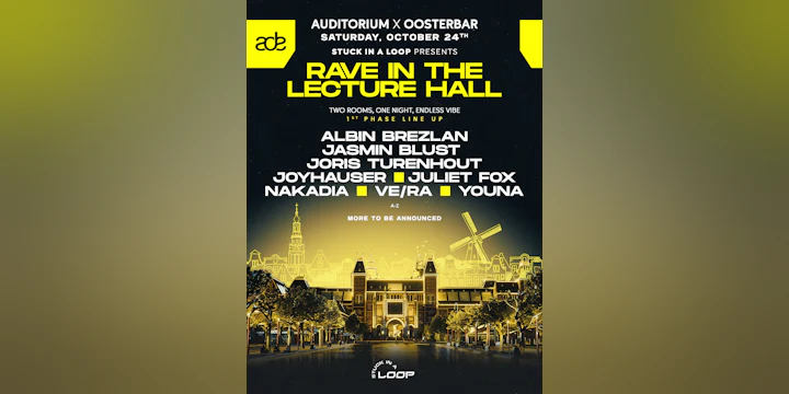 Rave in the Lecture Hall - Melodic & Techno Takeover