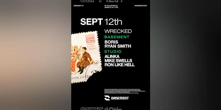 WRECKED: Boris / Alinka / Mike Swells / Ron Like Hell / Ryan Smith
