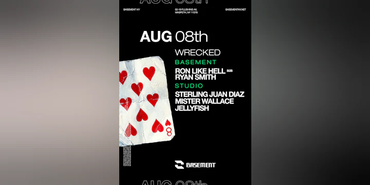WRECKED: Sterling Juan Diaz / Mister Wallace / Jellyfish / Ron Like Hell b2b Ryan Smith