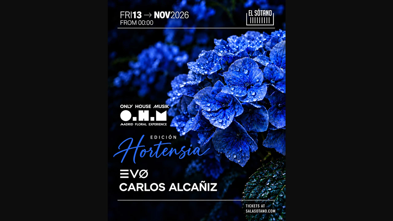 Only House Musik: Evø, Carlos Alcañiz, Evø B2B Carlos Alcañiz