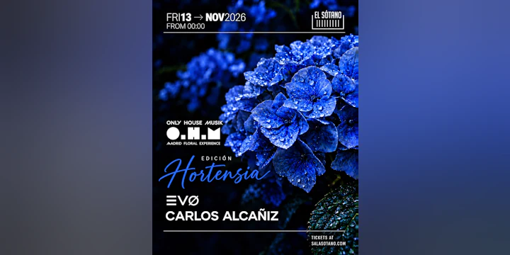 Only House Musik: Evø, Carlos Alcañiz, Evø B2B Carlos Alcañiz