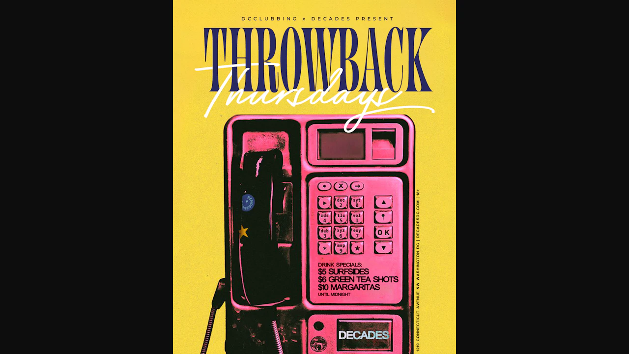 Throwback Thursdays