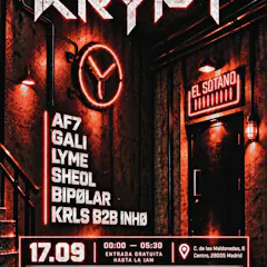 KRYPT: Bipølar, Af7, Lyme, Krls B2B Inhø, Sheol, Gali