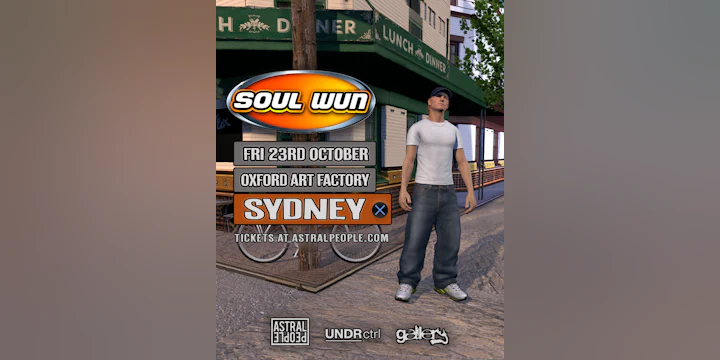 Soul Wun - SYDNEY - Oxford Art Factory