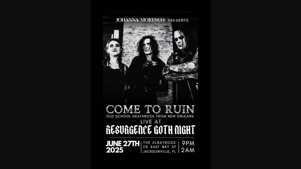Resurgence Goth Night Feat Come to Ruin