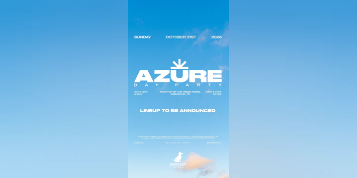 Azure Day Party Nashville October 31st