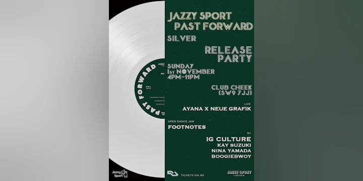 Jazzy Sport Past Forward Release Party