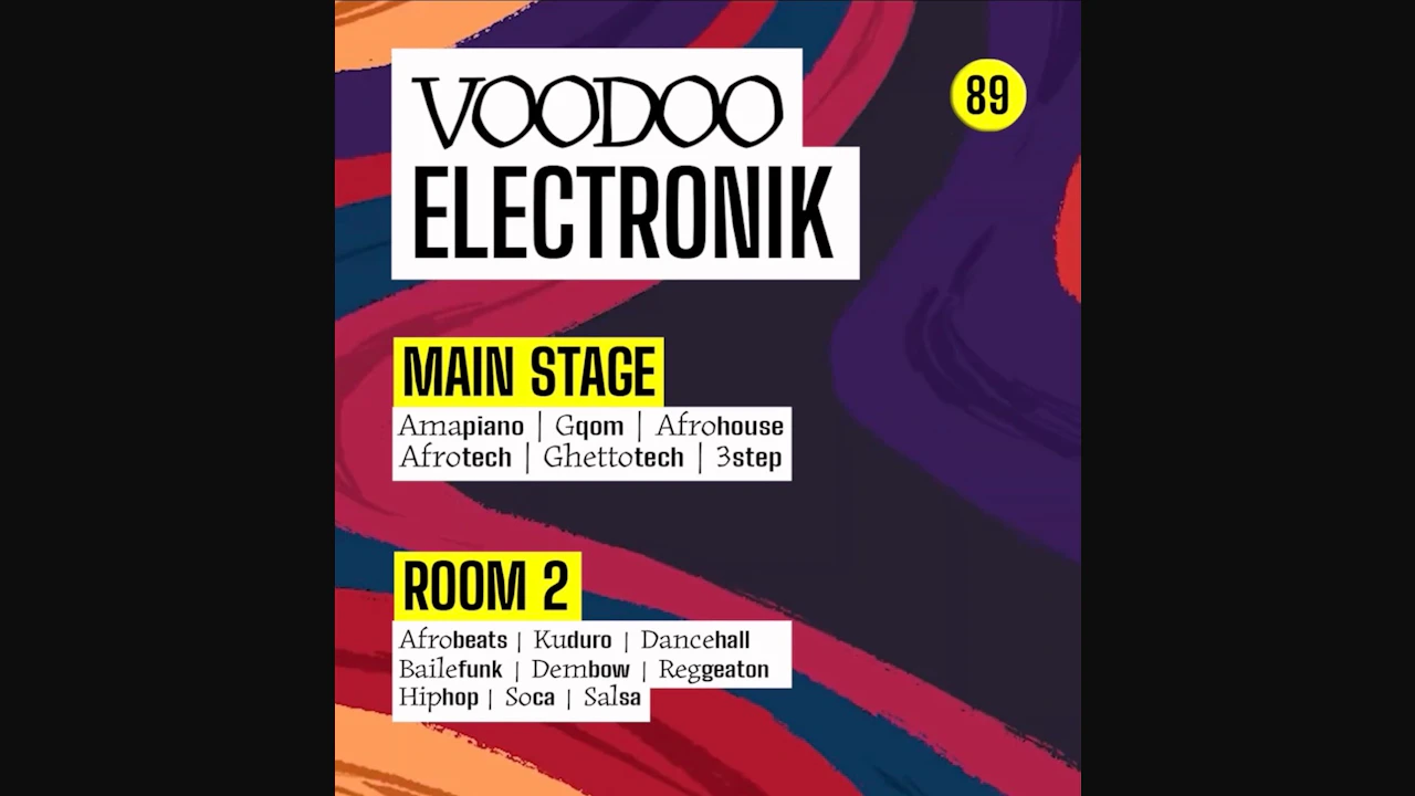 VOODOO CLUB — Episode 89 August - Friday - City Hall, Barcelona