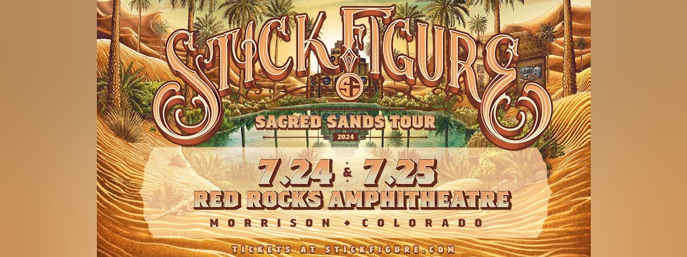 Stick Figure at Red Rocks Amphitheatre - Wednesday, Jul 24 2024 | Discotech