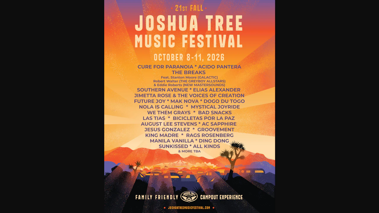 Joshua Tree Music Festival 2026 - Day 2
