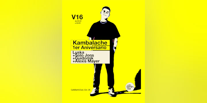 Kambalache 1o Aniversario · Luska + Solo Jons + Guidomik + Alexis mayer