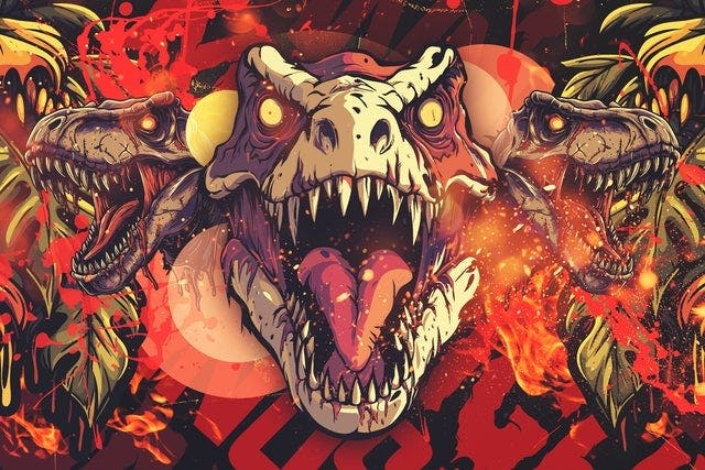 Midnight Tyrannosaurus