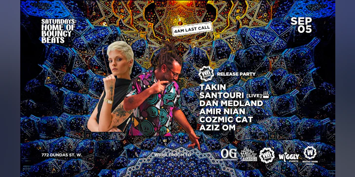 WR Records Release Party: TAKiN ft Santouri (live)